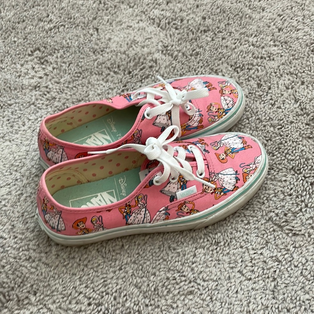 Toy Story Bo Peep and Woody Vans